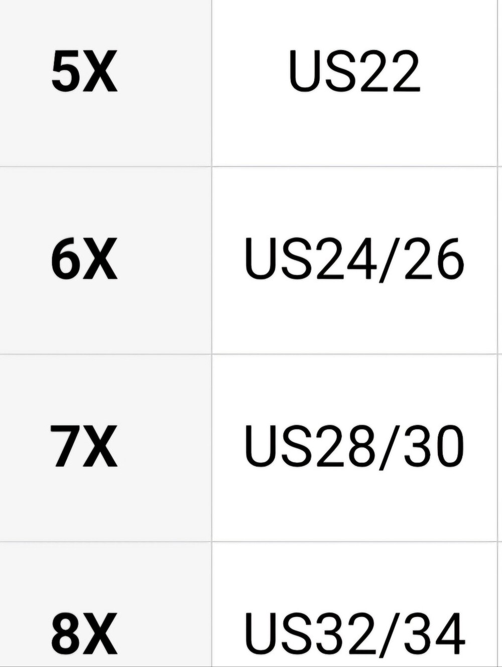 Shein Sizing - Picture 2 of 2